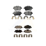 Front Rear Semi-Metallic Brake Pads Kit For Mini Cooper