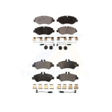 Front Rear Semi-Metallic Brake Pads Kit For Sprinter 2500 Mercedes-Benz Dodge