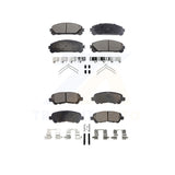 Front Rear Semi-Metallic Brake Pads Kit For Toyota Highlander