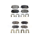 Front Rear Semi-Metallic Brake Pads Kit For Kia Optima 2.0L