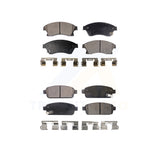 Front Rear Semi-Metallic Brake Pads Kit For Chevrolet Cruze Buick Sonic Encore