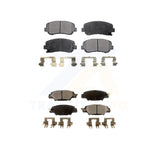 Front Rear Semi-Metallic Brake Pads Kit For Mazda CX-5