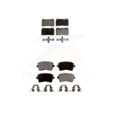 Front Rear Semi-Metallic Brake Pads Kit For Audi Q5