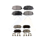 Front Rear Semi-Metallic Brake Pads Kit For Acura RLX