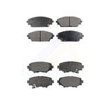 Front Rear Semi-Metallic Brake Pads Kit For Mazda 3 Sport