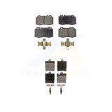 Front Rear Semi-Metallic Brake Pads Kit For Mercedes-Benz C230 C320 SLK350 C350