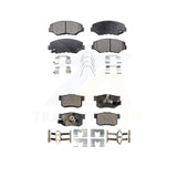 Front Rear Semi-Metallic Brake Pads Kit For Honda CR-V