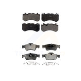 Front Rear Semi-Metallic Brake Pads Kit For Mercedes-Benz G63 AMG G65