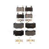 Front Rear Semi-Metallic Brake Pads Kit For Chevrolet Corvette Camaro