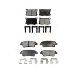 Front Rear Semi-Metallic Brake Pads Kit For Hyundai Genesis G80 Kia K900