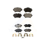 Front Rear Semi-Metallic Brake Pads Kit For 2015 Mini Cooper 1.6L