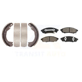 Front Rear Semi-Metallic Brake Pads And Drum Shoe Kit For Chevrolet Lumina Monte