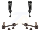 Front Shock Assembly TOR Link Kit For 04 Ford F-150 4WD with Coil front springs