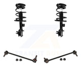 Front Complete Shock Assembly And TOR Link Kit For 2009-2014 Nissan Maxima