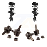 Front Complete Shock Assembly And TOR Link Kit For Honda Civic Acura EL