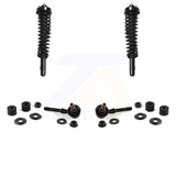 Front Complete Shock Assembly And TOR Link Kit For 1997-2000 Acura EL