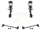 Front Complete Shock Assembly And TOR Link Kit For 2013-2019 Nissan Sentra