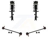 Front Complete Shock Assembly & TOR Link Kit For Chrysler Sebring Dodge Avenger