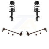 Front Complete Shock Assembly & TOR Link Kit For Toyota Camry Solara Lexus ES330