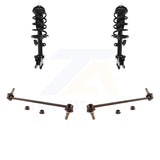 Front Shock Assembly & TOR Link Kit For Acura MDX Excludes Electronic Suspension