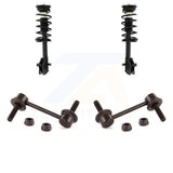 Front Complete Shock Assembly & TOR Link Kit For 2007-2010 Ford Edge Lincoln MKX