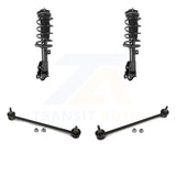 Front Shock Assembly & TQ Link Kit For 2012 Honda Civic Excludes Coupe Si Model