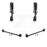 Front Shock Assembly And TQ Link Kit For Honda Civic Excludes Sedan Si Models