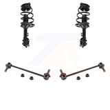 Front Complete Shock Assembly And TQ Link Kit For 2007-2010 Hyundai Elantra