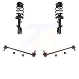 Front Shock Assembly And TQ Link Kit For 2003-2008 Toyota Matrix Pontiac Vibe