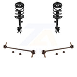 Front Complete Shock Assembly And TQ Link Kit For Honda Pilot Acura MDX