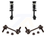 Front Complete Shock Assembly & TQ Link Kit For 2007-2010 Ford Edge Lincoln MKX