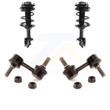 Front Shock Assembly And TOR Link Kit For Subaru Impreza Excludes WRX Models