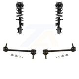 Front Complete Shock Assembly And TQ Link Kit For 2010-2013 Ford Transit Connect