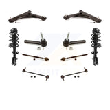 Front Control Arms Complete Shock Tie Rods Link Sway Bar Kit (10Pc) For Chrysler