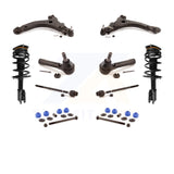 Front Control Arms Complete Shock Tie Rods Link Sway Bar Kit (10Pc) For Pontiac