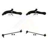 Front Suspension Control Arm & Ball Joint Link Kit For Hyundai Sonata Kia Optima