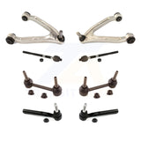 Front Control Arm And Ball Joint Tie Rod End Link Kit (8Pc) For Hummer H3 H3T