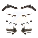 Front Suspension Control Arm Ball Joint Tie Rod End Link Kit (8Pc) For Mazda MPV