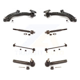 Front Control Arm Ball Joint Assembly Tie Rod End Link Kit (8Pc) For Honda CR-V