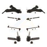 Front Control Arm & Ball Joint Tie Rod End Link Kit (8Pc) For Chevrolet Traverse