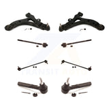 Front Control Arm & Ball Joint Tie Rod End Link Kit (8Pc) For Chevrolet Uplander