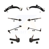 Front Control Arm Ball Joint Tie Rod End Link Kit (8Pc) For Ford Explorer Police