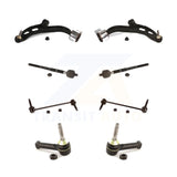 Front Control Arm Ball Joint Tie Rod End Link Kit (8Pc) For Ford Taurus Flex MKS