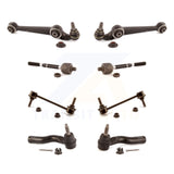 Front Control Arm Ball Joint Tie Rod End Link Kit (8Pc) For Ford Fusion Lincoln