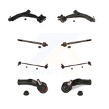 Front Control Arm & Ball Joint Tie Rod End Link Kit (8Pc) For Volvo S40 C70 C30