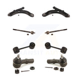 Front Control Arm And Ball Joint Tie Rod End Link Kit (8Pc) For Volkswagen Jetta