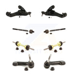 Front Control Arm & Ball Joint Tie Rod End Link Kit (8Pc) For Ford F-150 Lincoln