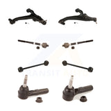 Front Control Arm Ball Joint Tie Rod End Link Kit (8Pc) For Jeep Grand Cherokee