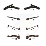 Front Control Arm & Ball Joint Tie Rod End Link Kit (8Pc) For 2011-2014 Mazda 2