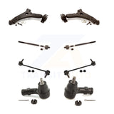 Front Control Arm And Ball Joint Tie Rod End Link Kit (8Pc) For 2008 Ford Focus